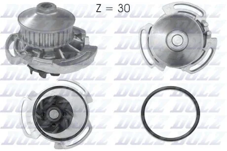 Водяной насос 30 з. DOLZ A164
