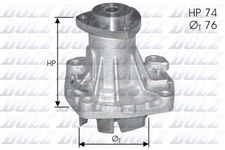 Помпа Dolz CHRYSLER/JEEP/ROVER/VAUXHALL Grand Voyager/Cherokee/825/Frontera "2,5-3,1 "90-02 DOLZ A341ST
