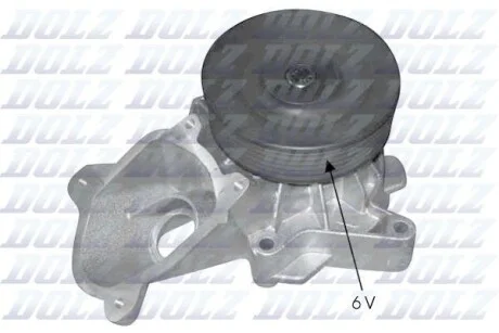 Помпа Dolz BMW 118d/120d/316i Compact/318d/X5 xDrive 35d/X6/X6 xDrive 35d "1,6-3,0 "01>> DOLZ B224