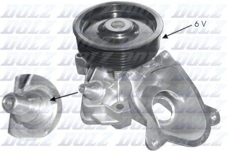 Помпа Dolz BMW 335d/335d Touring/X3/X3 xDrive 30d "3,0 "04-12 DOLZ B236