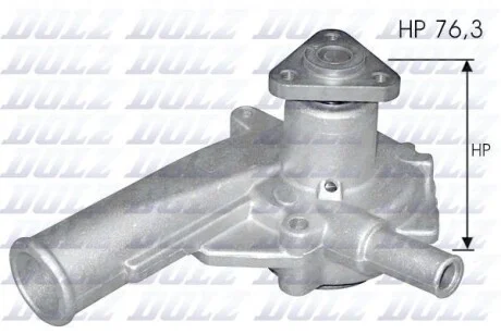 Помпа Dolz FORD Courier (Fiesta)/Escort/Escort 55/Fiesta/Fiesta Van/Orion "1,1-1,3 "89-97 DOLZ F147