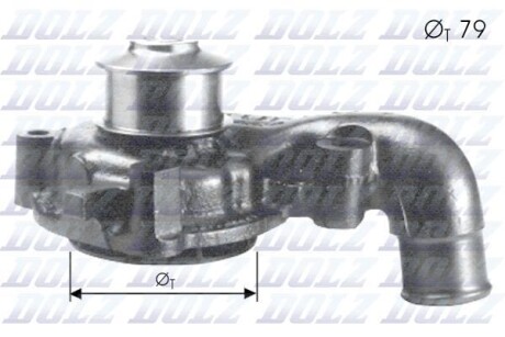 Помпа водяна DOLZ F155