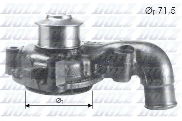 Насос водяной Dolz DOLZ F165 (фото 1)