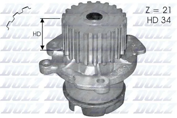Водяний насос Dolz DOLZ L124 (фото 1)