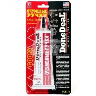 Клей-герметик эластичный "Шальные ручки", 82 г. Donedeal DD6770