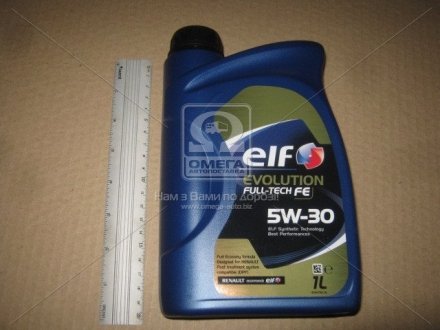 Моторное масло 1 л 5W30 Дизельный Синтетическое ELF 194906 (фото 1)