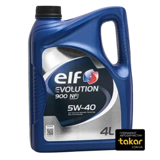 Масло моторное Evolution 900 NF 5W40 (4 Liter) ELF 213909