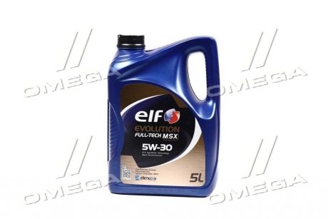 Моторное масло 5 л 5W30 Бензиновый, Дизельный Синтетическое ELF 213932