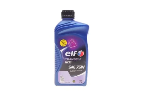 Трансмісійна олива 75W 1 л МКПП Напівсинтетичне ELF 223519