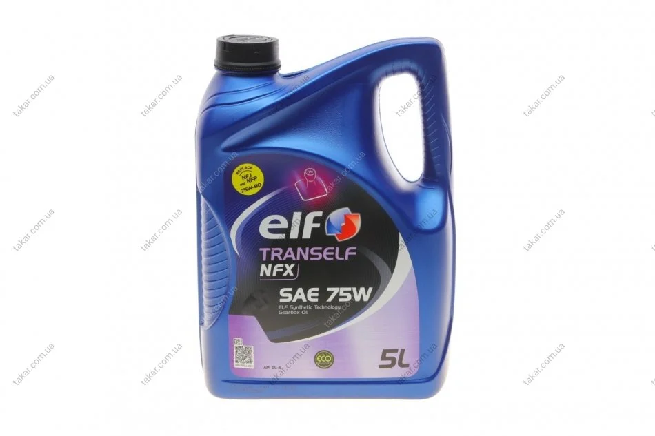 Трансмісійна олива 75W 5 л МКПП Синтетичне ELF 223530 (фото 1)