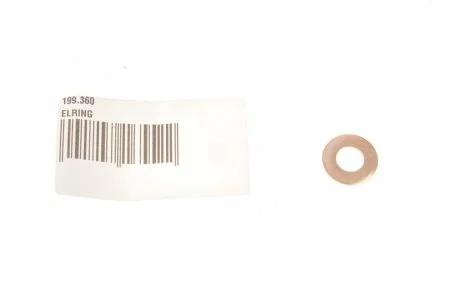 Шайба теплового захисту, система упорскування 1.76mm MB (вир-во Elring) ELRING 199.360