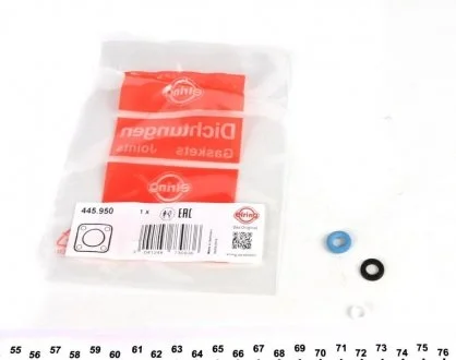 Прокладка форсунки паливної. ELRING 445.950