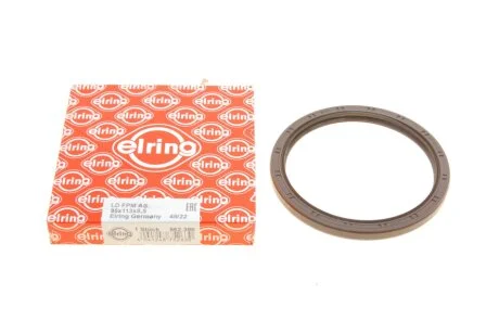 Ущільнення валу, колінчастий вал TOYOTA 4,7 V8 2UZ-FE 95*113*8,5 FPM (вир-во Elring) ELRING 562.390
