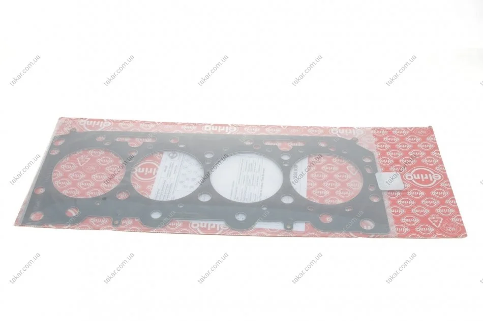 Прокладка головки блоку циліндрів Hyundai/Kia 2.9 CRDi J3 до 11.2003 0,75 mm (вир-во Elring) ELRING 888030 (фото 1)