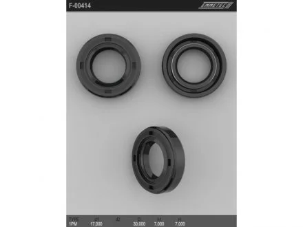 Сальник насоса гидроусилителя руля EMMETEC F-00414