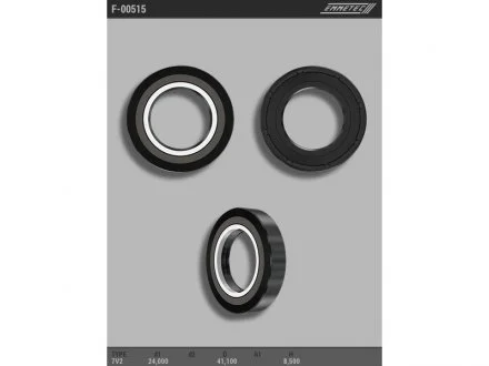 Сальник рулевой рейки EMMETEC F-00515