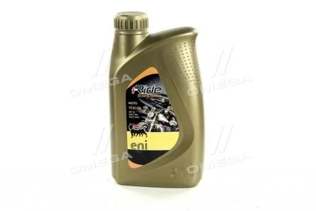 Моторное масло 1 л 10W40 4х-тактный Полусинтетическое Eni 154696
