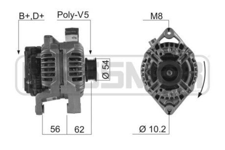 Генератор VBP ERA 210227A