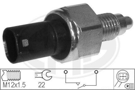 Выключатель света заднего хода ERA 330504