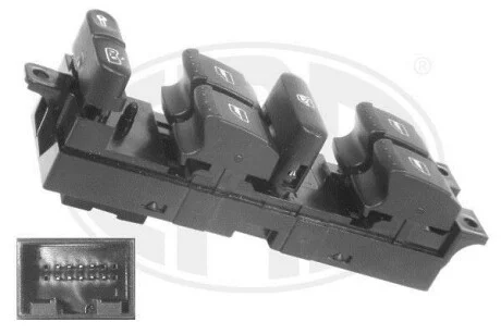 Кнопка склопідйомника електрична ERA 662268