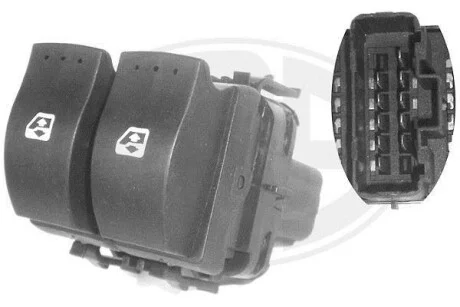 Кнопка склопідйомника електрична ERA 662448