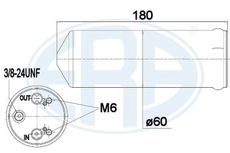 Осушувач кондицiонера ERA 668016