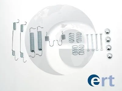 Комплектуючі, гальмівна колодка (вир-во) ERT 310052 (фото 1)
