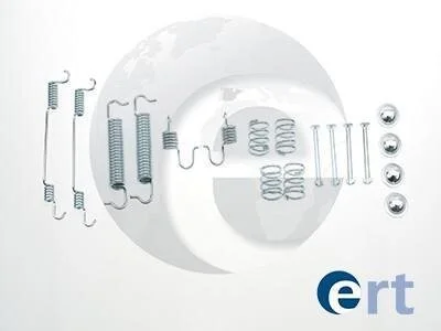 Комплектуючі, гальмівна колодка (вир-во) ERT 310052