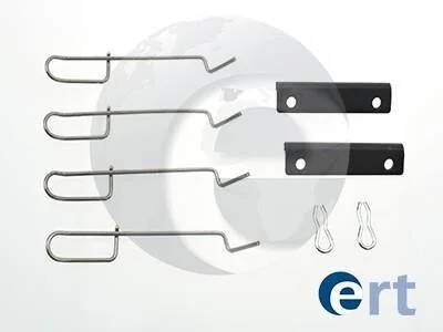 Комплект монтажний гальмівних колодок ERT 420028