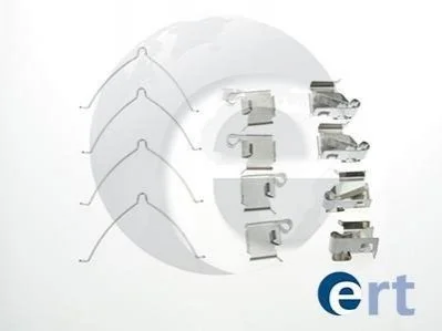 Комплект монтажный тормозных колодок ERT 420099 (фото 1)