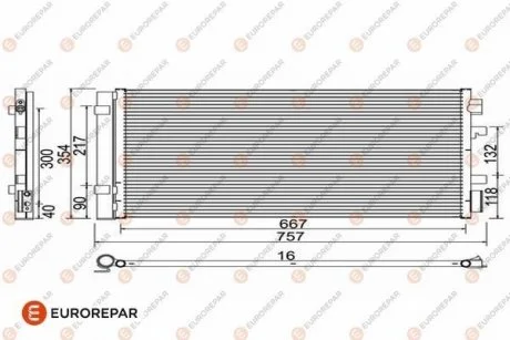 E:A/C CONDENS EUROREPAR 1618099780