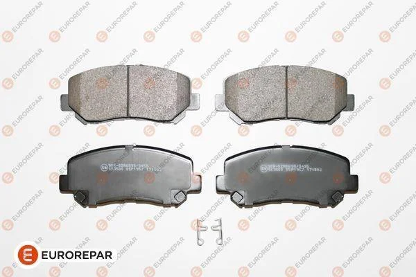 Гальмівні колодки передні дискові EUROREPAR 1681163680 (фото 1)