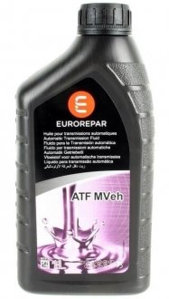 Трансмиссионное масло 1 л АКПП Синтетическое красное EUROREPAR 1690921180