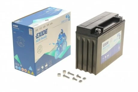 Аккумулятор 21Ah-12v Exide AGM (205х90х165),R,EN350 EXIDE AGM12-23