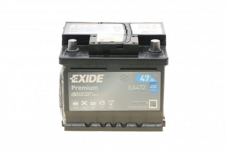 Аккумулятор EXIDE EA472 (фото 1)