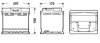 Акумулятор EXIDE EB501 (фото 2)