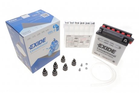 Стартерная батарея (аккумулятор) EXIDE EB5L-B