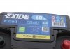 Акумулятор EXCELL 12V/60Ah/540A EXIDE EB602 (фото 2)