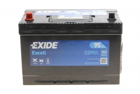 Аккумулятор EXCELL 12V/95Ah/760A EXIDE EB955