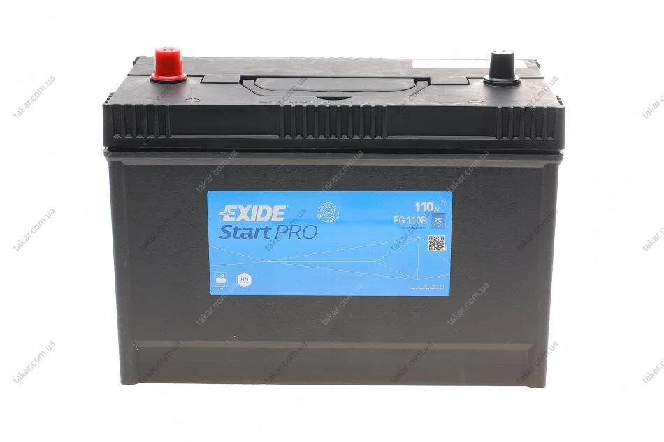 Автомобільний акумулятор EXIDE EG110B (фото 1)