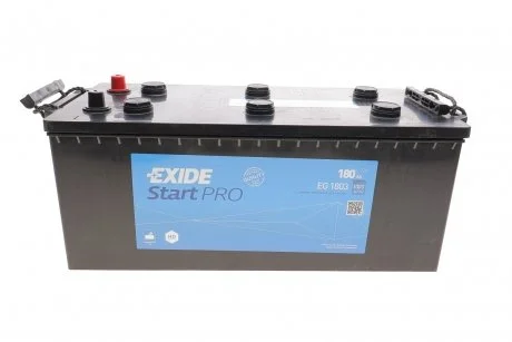 Аккумулятор 180Ah-12v Exide Start PRO (513х223х223), полярность обратная (3),EN1000 EXIDE EG1803