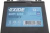 Стартерная батарея (аккумулятор) EXIDE EK131 (фото 2)