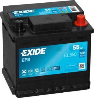 Аккумулятор EXIDE EL550