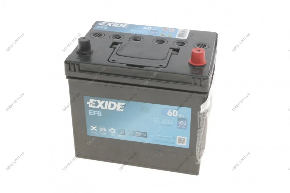 Аккумулятор EXIDE EL604 (фото 1)
