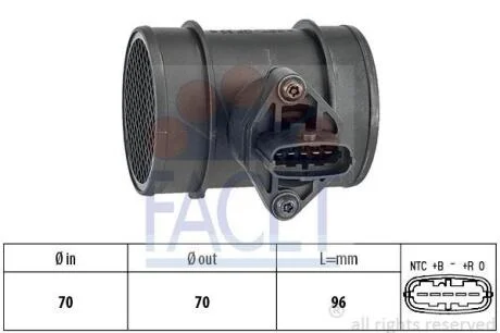 Датчик детонації FACET 10.1264