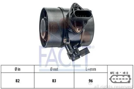 Датчик детонации FACET 10.1354
