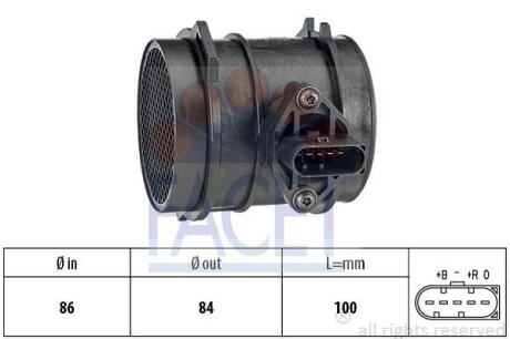 Витратомір повітря FACET 10.1444