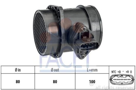 Витратомір повітря FACET 10.1492