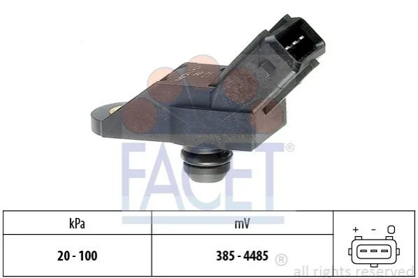Датчик тиску повітря (вир-во Facet) FACET 10.3010 (фото 1)