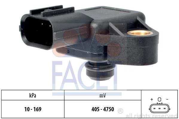 Датчик тиску повітря (вир-во Facet) FACET 10.3026 (фото 1)